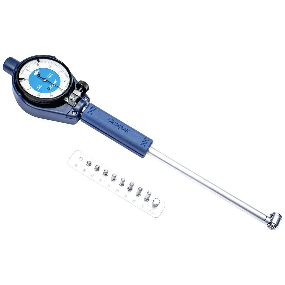 Trusa verificator mecanic alezaje Dasqua 35-160 mm, cu ceas comparator 0-3mm, rezolutie 0,01mm [8]