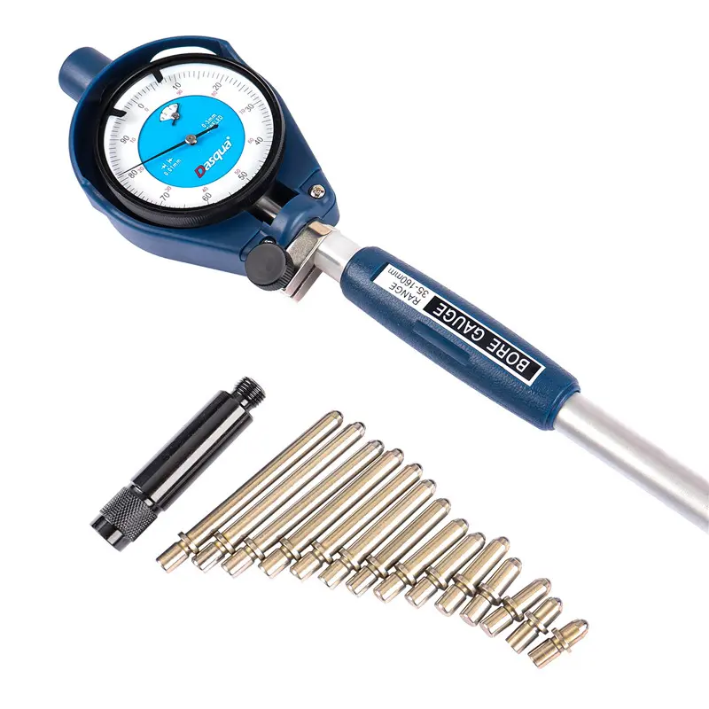Trusa verificator mecanic alezaje Dasqua 35-160 mm, cu ceas comparator 0-3mm, rezolutie 0,01mm [1]