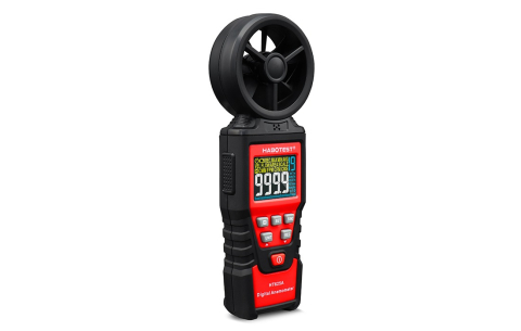 Anemometru digital 3 in 1 Habotest HT625A Viteza Aer Debit Temperatura Umiditate, cu Certificat Etalonare Metrologica [2]
