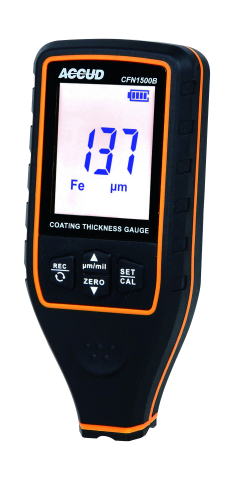 Grosimetre - Aparat de masurat grosimea stratului de acoperire ACCUD 0-1500 µm, sonda integrata, Fe-NFe