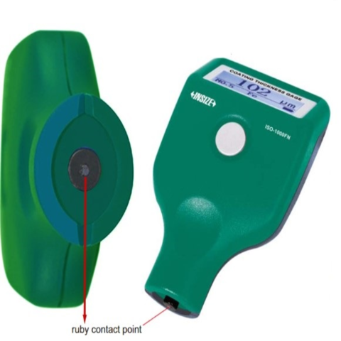 Grosimetre - Aparat de masurat grosimea stratului de acoperire INSIZE 0-2000 µm, sonda integrata, Fe/NFe