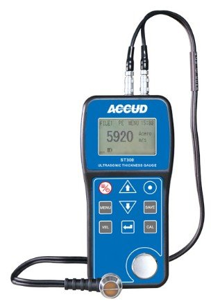 Durometre, rugozimetre, grosimetre - Aparat ultrasonic ACCUD ST300 de masurat grosime perete, interval 1-300mm, rezolutie 0,01mm