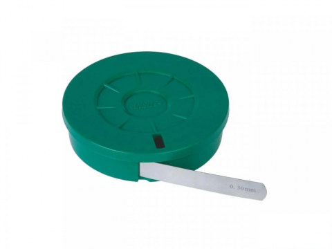 Benzi grosime - Lera de grosime banda INSIZE 0.10 mm, 5 m, otel aliat calit, precizie +/-5 μm
