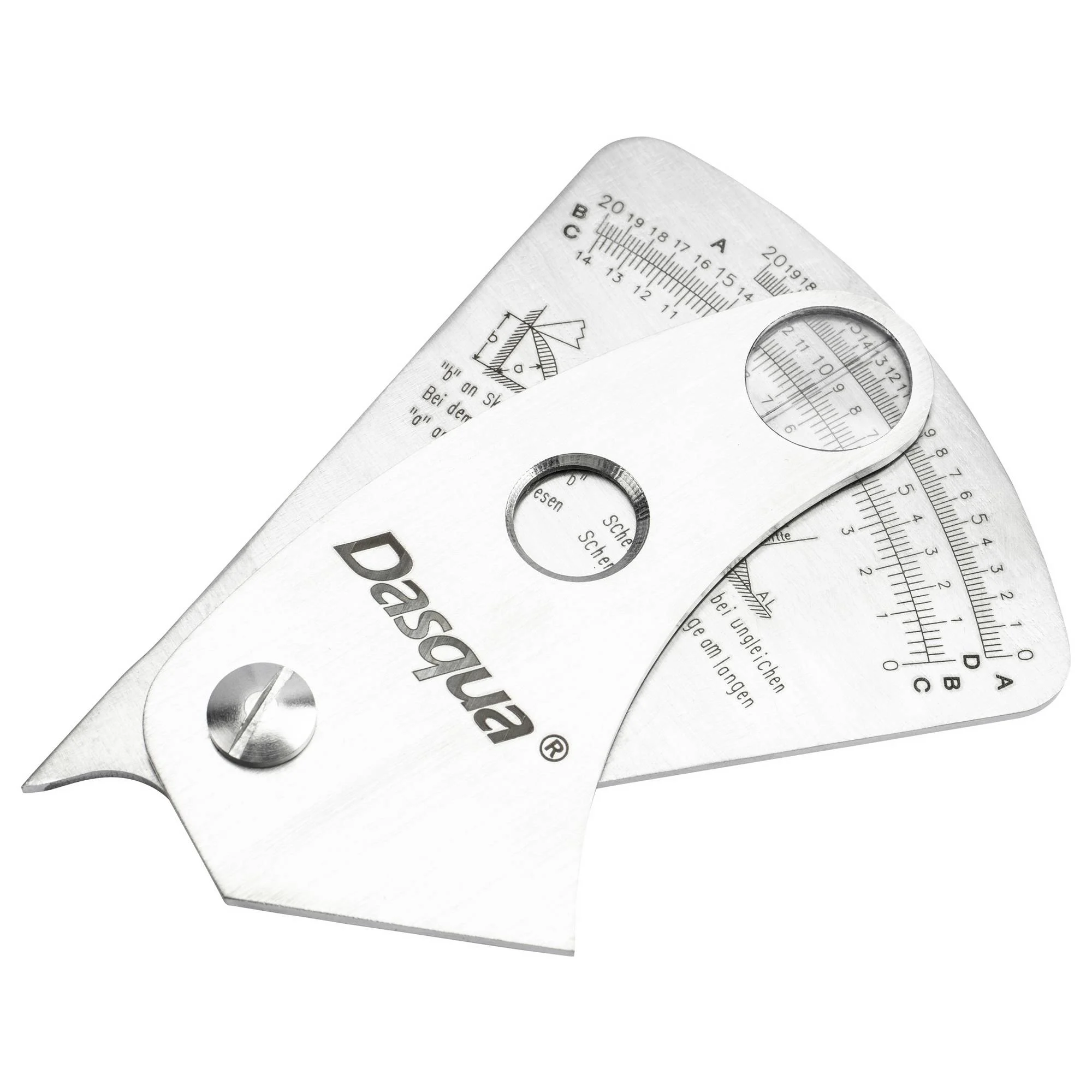 Calibre sudura - Calibru de sudura Dasqua 1005-0025, otel inoxidabil