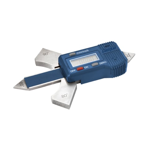 Sublere speciale digitale - Calibru digital pentru verificare sudura Dasqua 0-20 mm, unghiuri 60° 70° 80° 90°, rezolutie 0,1mm