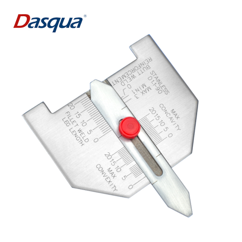 Calibre sudura - Calibru de sudura Dasqua 0-20 mm, otel inoxidabil, pentru suduri tip cornisa