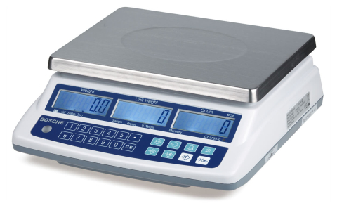 Cantare si dinamometre industriale - Cantar de numarare BOSCHE CS06 profesional, capacitate 6 kg, diviziune 0,1 g