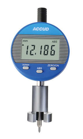 Durometre, rugozimetre, grosimetre - Ceas comparator digital ACCUD 489-010-02 de profil pentru suprafete, 0-12,7mm, rezolutie 0,001mm
