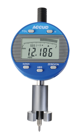 Comparatoare profil suprafata - Ceas comparator digital avansat ACCUD 489-010-01 de profil pentru suprafete, 0-12,7mm, rezolutie 0,001mm