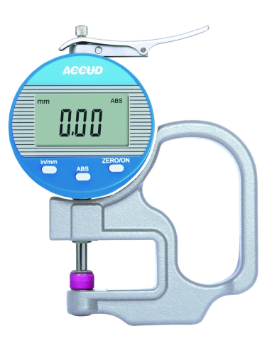 Ceasuri comparatoare digitale de grosimi - Ceas comparator digital pentru grosimi ACCUD 0-10mm, rezolutie 0.01mm, profunzime 30mm