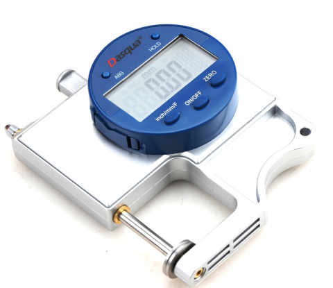 Ceasuri comparatoare digitale de grosimi - Ceas comparator digital pentru grosimi Dasqua 0-25mm, rezolutie 0,01mm, functie HOLD si ABS