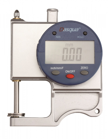 Ceas comparator digital pentru grosimi Dasqua 0-25mm, rezolutie 0,01mm, functie HOLD si ABS [1]