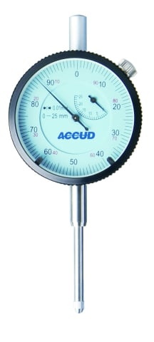 Ceasuri comparatoare - Ceas comparator mecanic ACCUD 0–25 mm x 0,01 mm, precizie 0,035 mm