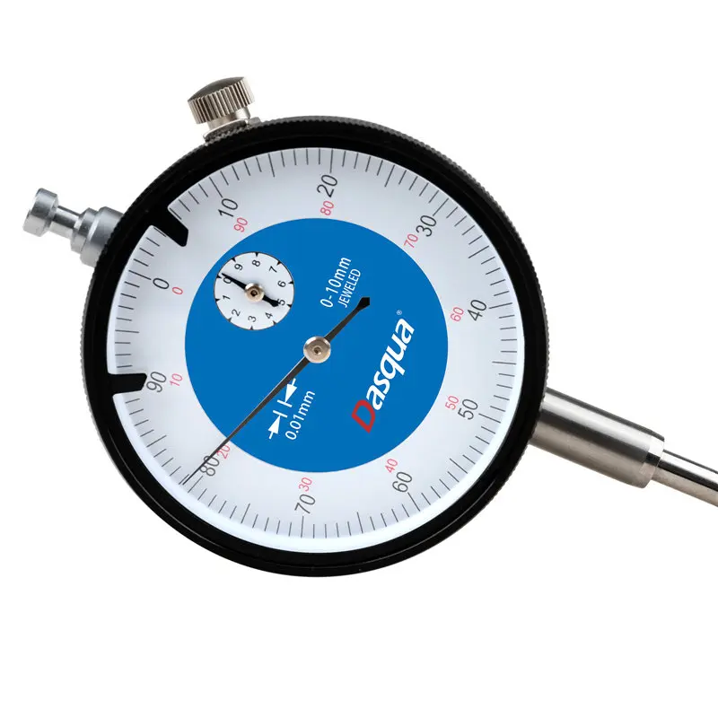 Ceasuri comparatoare mecanice - Ceas comparator mecanic Dasqua 0-10mm, gradatie 0.01mm, precizie +/-0.017mm
