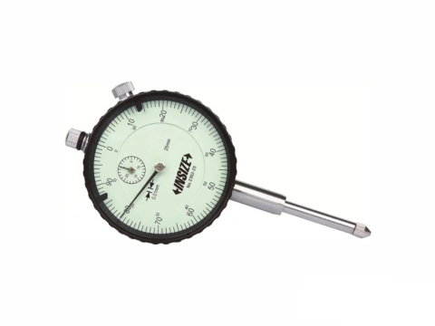 Ceasuri comparatoare - Ceas comparator mecanic INSIZE 0–25 mm, rezolutie 0,01 mm, carcasa spate plata, DIN 878