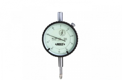 Ceasuri comparatoare mecanice - Ceas comparator mecanic INSIZE 10 mm, rezolutie 0,01mm, precizie +/-17µm, rotatie 1mm, indicatori de limita