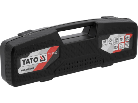 Cheie dinamometrica de precizie 1/4" 2-26 Nm, cu Certificat de Etalonare Metrologica [3]
