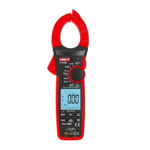 Clampmetre - Cleste ampermetric digital Uni-T UT206B 1000A AC True RMS cu Certificat de Etalonare