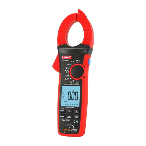 Cleste ampermetric digital Uni-T UT206B 1000A AC True RMS cu Certificat de Etalonare [1]