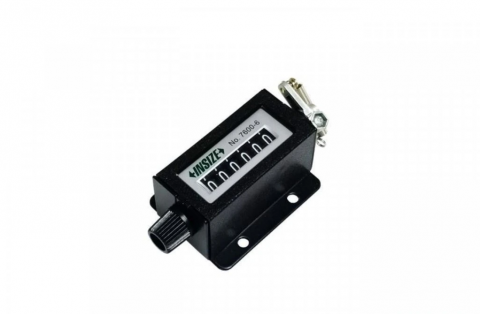 Cronometru si numaratoare - Contor numarator mecanic INSIZE pentru utilaje, 6 cifre, domeniu 0-999999, parghie mecanica cu arc