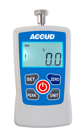 Dinamometre - Dinamometru digital DF500S ACCUD 500N cu Certificat de Etalonare in regim atestat BRML ISO 17025