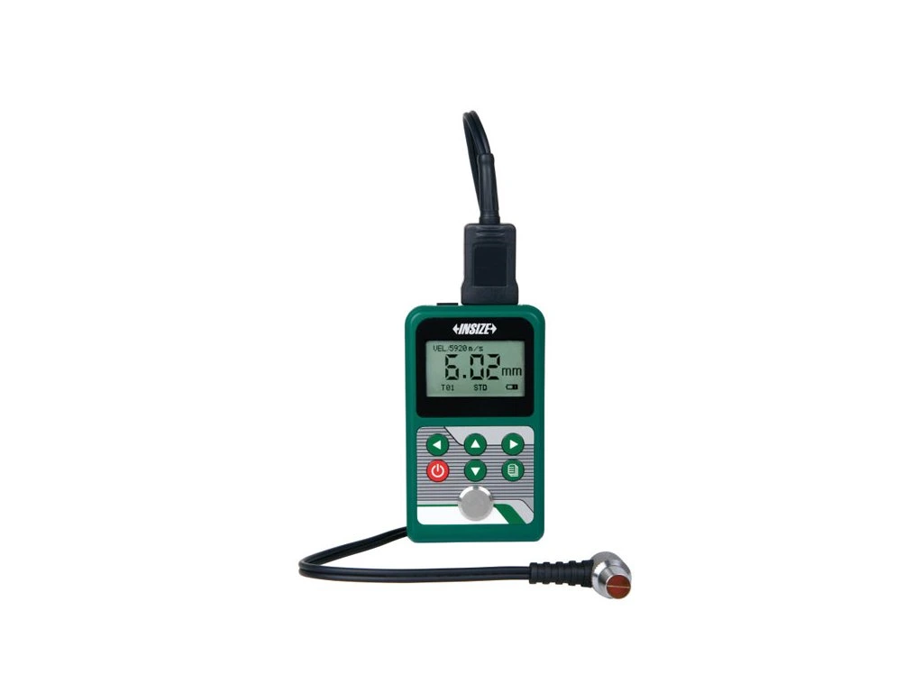 Durometre, rugozimetre, grosimetre - Aparat ultrasonic INSIZE de masurat grosime perete, interval 0,8-300mm, rezolutie 0,01mm