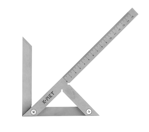 Instrumente de masurat planeitati si unghiuri - Echer de centrare K-MET 200x150mm, diametru 210mm