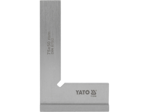 Echere vincluri - Echer vinclu drept cu talpa 75x50 mm, otel calit, DIN 875, clasa II