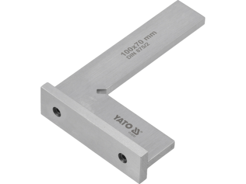 Echer vinclu drept cu talpa 100x70 mm, otel calit, DIN 875, clasa II [2]