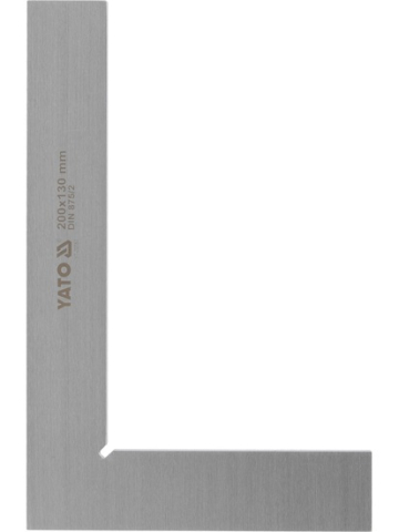 Echere vincluri - Echer vinclu drept simplu 200x130 mm, otel calit, DIN 875, clasa II