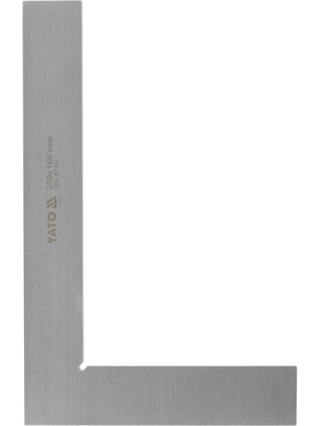 Echere vincluri - Echer vinclu drept simplu 250x160 mm, otel calit, DIN 875, clasa II