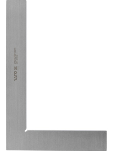 Echere vincluri - Echer vinclu drept simplu 300x200 mm, otel calit, DIN 875, clasa II