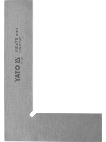 Echere vincluri - Echer vinclu drept simplu 100x70 mm, otel calit, DIN 875, clasa II