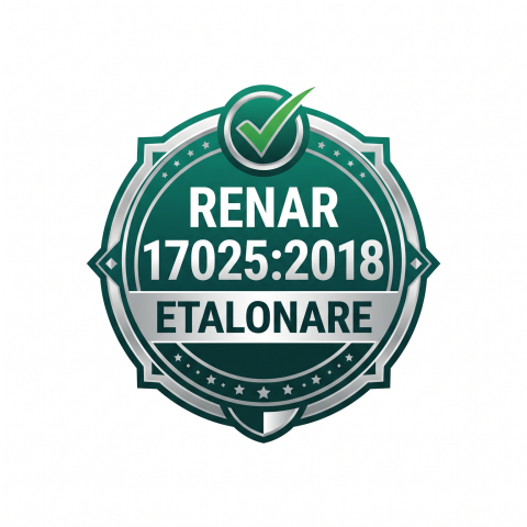 Etalonare Balanta Industriala si Cantar - Etalonare Metrologica balanta industriala, cu sigla RENAR