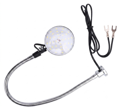 Lampi si lanterne - Lampa LED de lucru cu baza magnetica 1500LM 6500K, alimentare 12V-85V, 2 fire, brat flexibil 50 cm