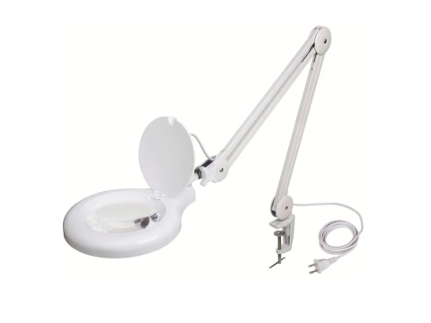 Lupe - Lupa de masa cu iluminare 60 LED Dasqua, diametru lentila 127mm, marire 2,25x, dioptrii 5D, 12W