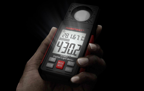 Luxmetru digital Habotest HT603 200000 Lux cu Certificat de Etalonare Metrologica [4]