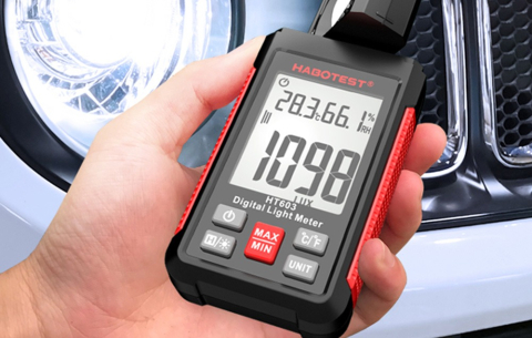Luxmetru digital Habotest HT603 200000 Lux cu Certificat de Etalonare Metrologica [3]