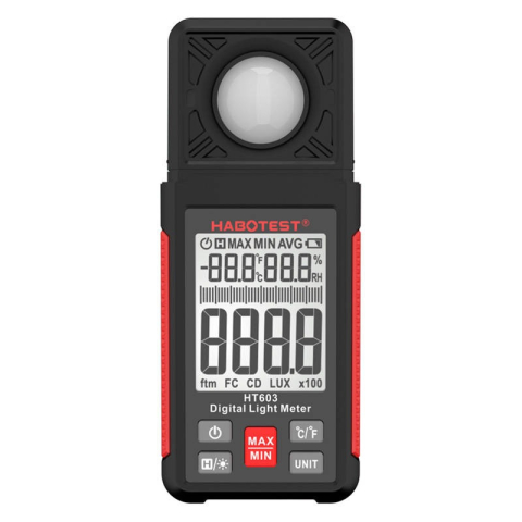 Luxmetre - Luxmetru digital Habotest HT603 200000 Lux cu Certificat de Etalonare Metrologica