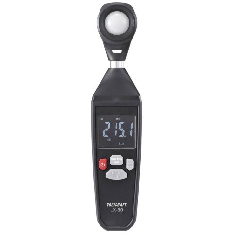 Luxmetre - Luxmetru Digital VOLTCRAFT LX-80, optim LED, IP54