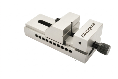 Instrumente de masurat planeitati si unghiuri - Menghina de precizie cu strangere rapida Dasqua 0-80mm, latime 50mm, precizie 0.005mm