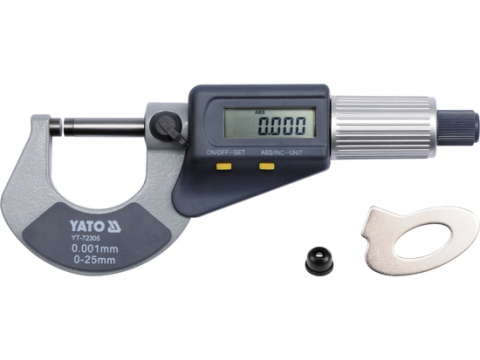 Micrometre digitale - Micrometru digital de exterior 0-25mm, precizie +/-0,001mm