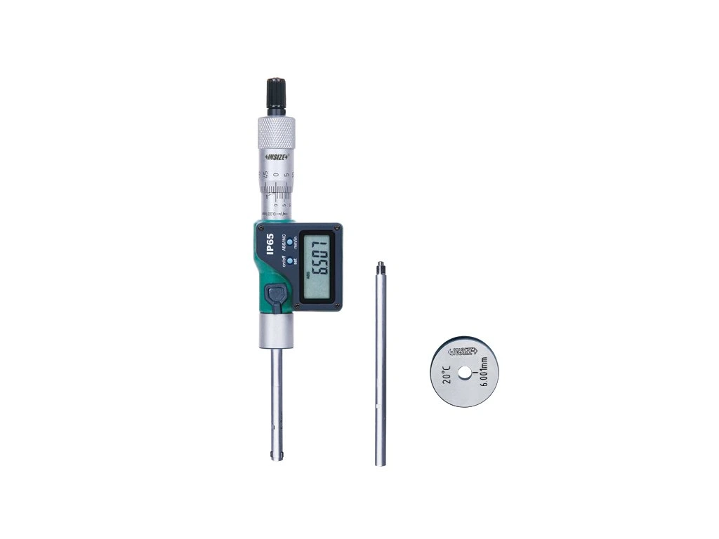 Micrometre digitale de interior in 3 puncte - Micrometru digital de interior in 3 puncte INSIZE 6-8 mm, tip B, cu Certificat de Etalonare inclus ISO 17025
