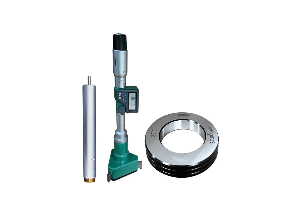 Micrometre digitale de interior in 3 puncte - Micrometru digital de interior in 3 puncte INSIZE 87-100 mm, tip D, cu Certificat de Etalonare inclus ISO 17025