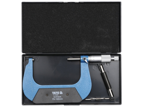 Micrometru mecanic exterior de atelier 75-100 mm, rezolutie 0.01 mm [1]