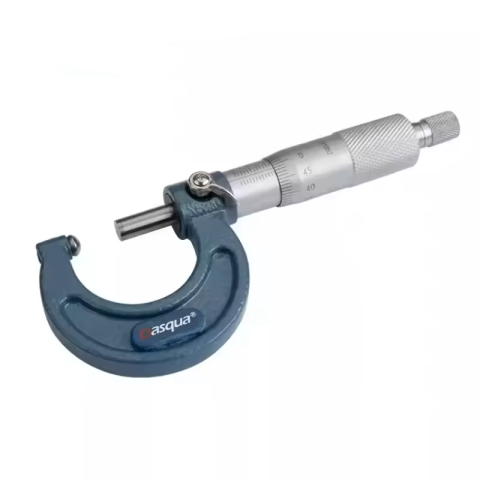 Micrometre - Micrometru mecanic pentru tevi cu nicovala sferica Dasqua 0-25mm x 0.01mm, precizie +/-0.004 mm