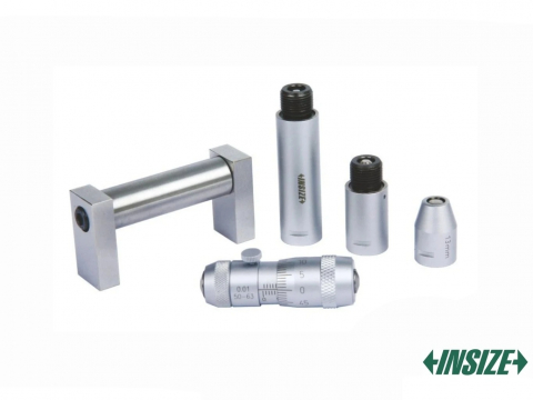 Micrometre tubulare de interior - Micrometru mecanic tubular de interior INSIZE 50-300mm, rezolutie 0,01mm, cu tije extensie