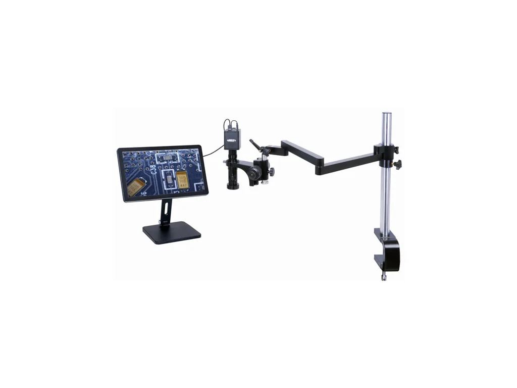 Lupe si microscoape - Microscop digital auto focus cu brat flexibil si ecran INSIZE 5317-AF110, marire 20X-123X, software integrat
