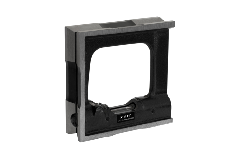 Nivele de precizie - Nivela de precizie cu cadru 5737 K-MET 150mm, precizie 0,2mm/m, 2 bule de nivel, fonta