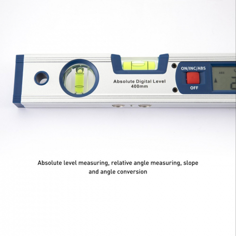 Nivela digitala inclinometru Dasqua 400mm, rezolutie 0,1°, precizie +/-0,2°, magnet inclus [3]